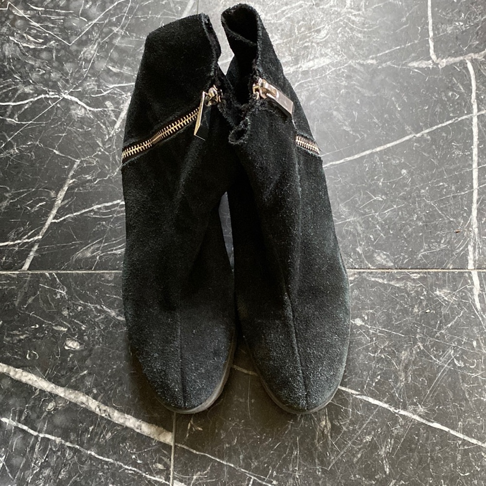 Zara Black Booties Size 38